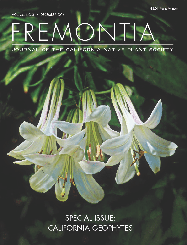Fremontia: Mending the Wild